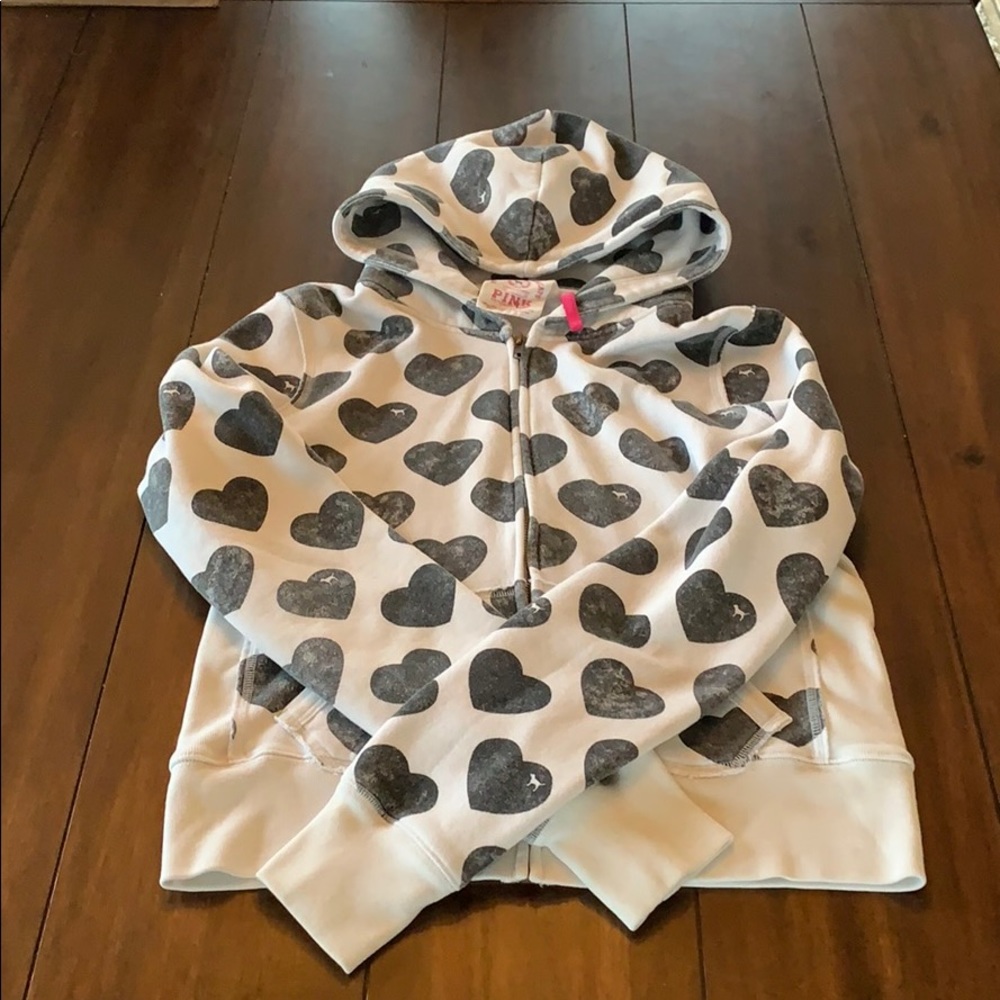 Black Heart VS Pink Zip Up
